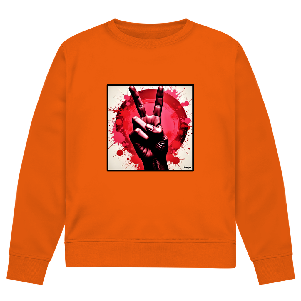 Herren Premium Bio Sweatshirt Piece of Peace