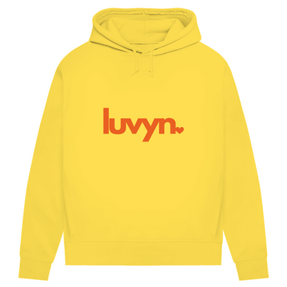 Damen Premium Bio Hoodie LUVYN ORANGE