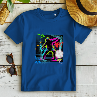 Damen Premium Bio T-Shirt Graffiti Guy