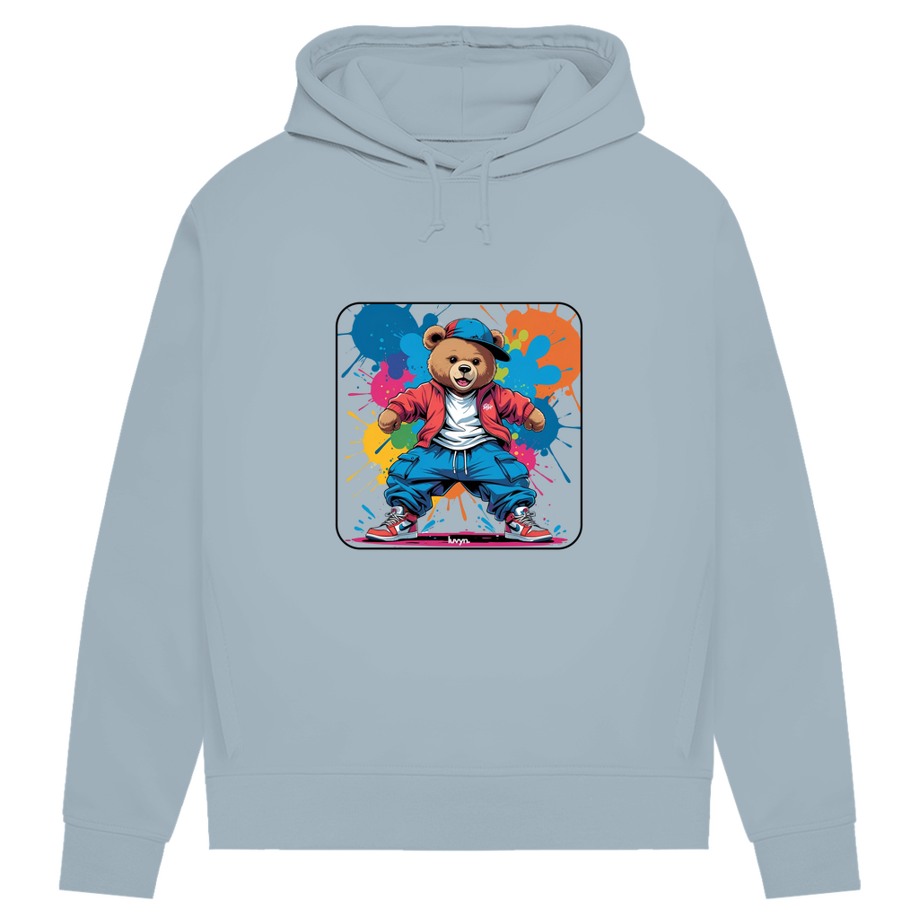 Damen Premium Bio Hoodie Baggybear