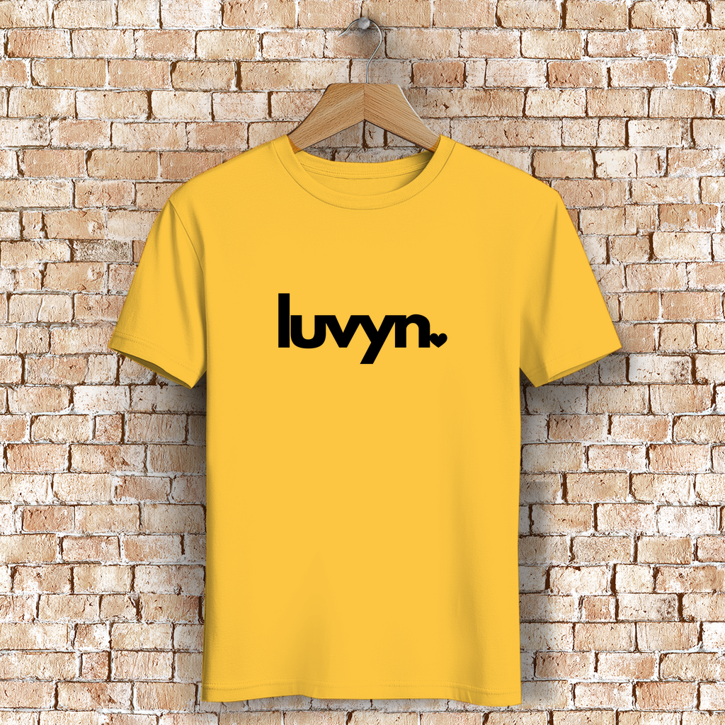 Herren Premium Bio T-Shirt LUVYN BLACK