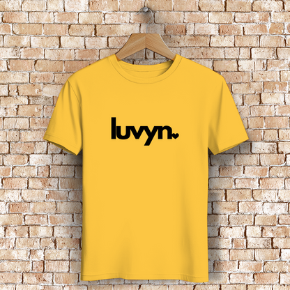 Herren Premium Bio T-Shirt LUVYN BLACK