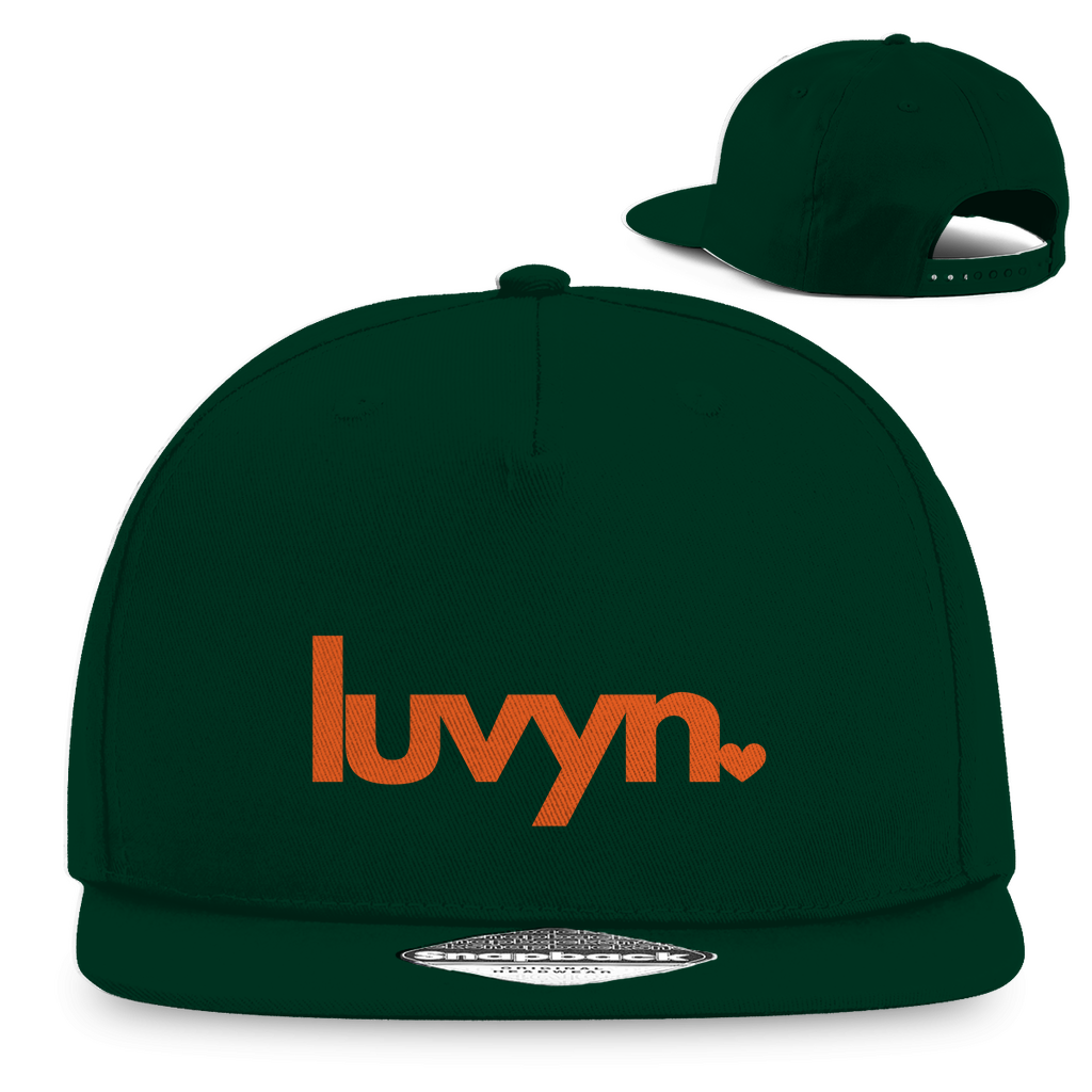 Snapback Rapper Cap LUVYN ORANGE