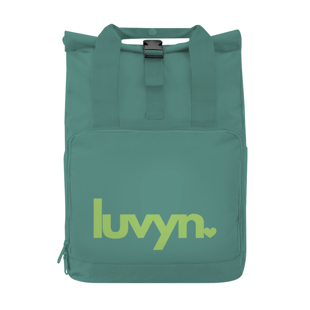 Rucksack mit Seitentasche LUVYN LIME