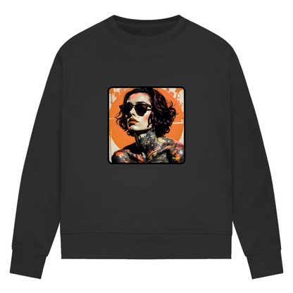 Damen Premium Bio Sweatshirt Inkfluence