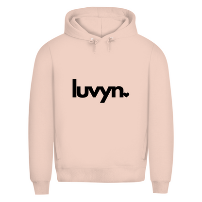 Herren Premium Bio Hoodie LUVYN BLACK
