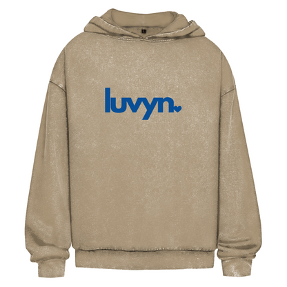 Oversize Washed Hoodie LUVYN ROYAL