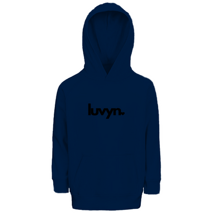Kinder Premium Bio Hoodie LUVYN BLACK