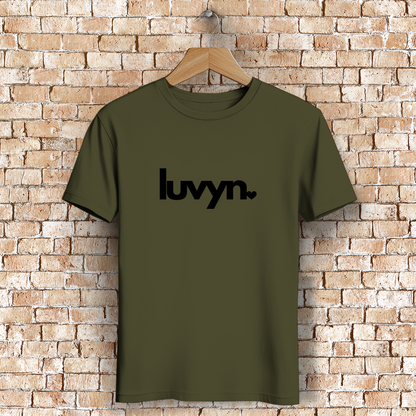 Herren Premium Bio T-Shirt LUVYN BLACK