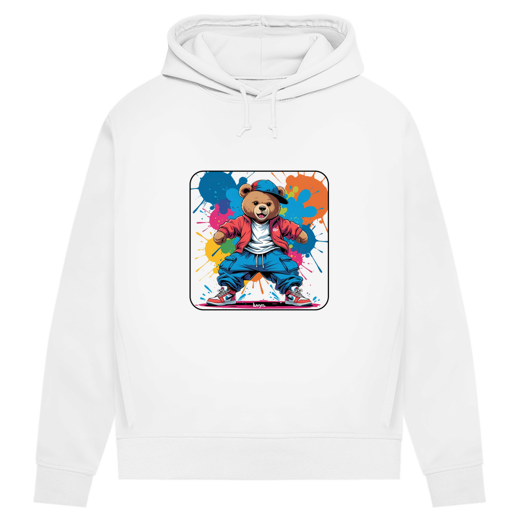 Damen Premium Bio Hoodie Baggybear