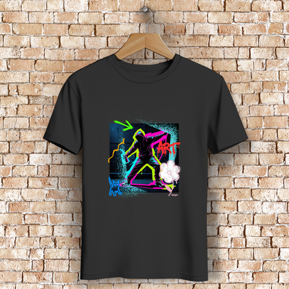 Herren Premium Bio T-Shirt Graffiti Guy