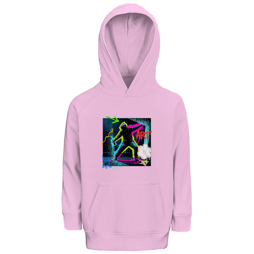 Kinder Premium Bio Hoodie Graffiti Guy