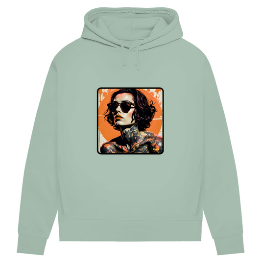 Damen Premium Bio Hoodie Inkfluence