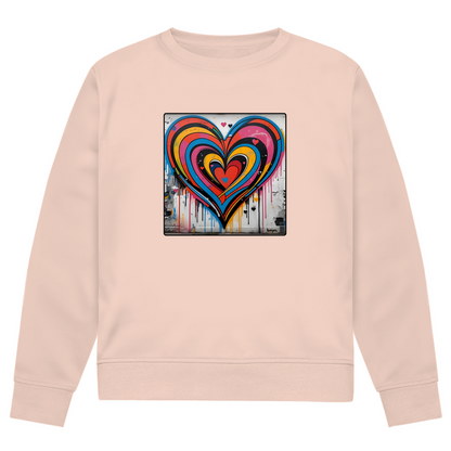 Herren Premium Bio Sweatshirt Heartcore