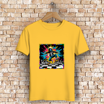 Herren Premium Bio T-Shirt Chess Splash