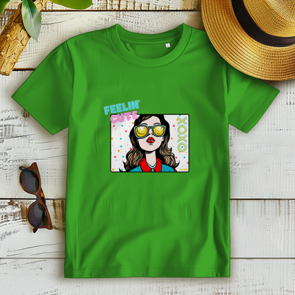 Damen Premium Bio T-Shirt Feelin´Cute