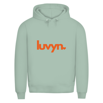 Herren Premium Bio Hoodie LUVYN ORANGE