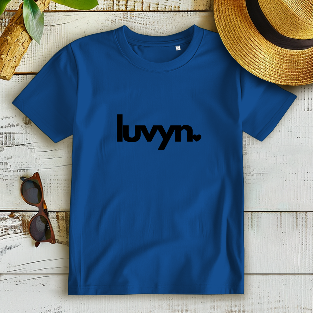 Damen Premium Bio T-Shirt LUVYN BLACK