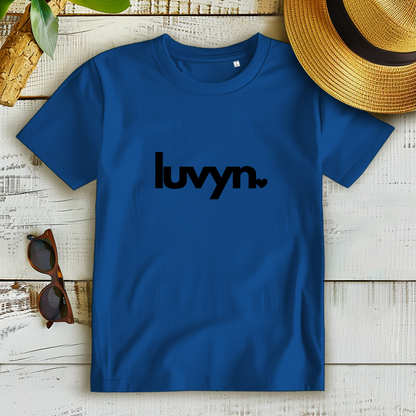 Damen Premium Bio T-Shirt LUVYN BLACK