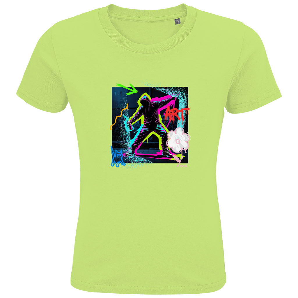 Kids Premium Bio T-Shirt Graffiti Guy
