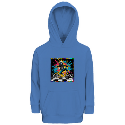 Kinder Premium Bio Hoodie Chess Splash
