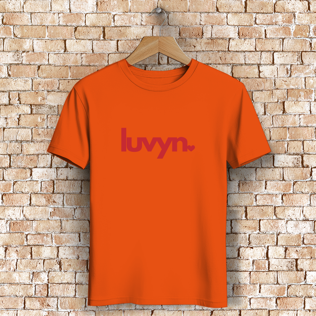 Herren Premium Bio T-Shirt LUVYN RED