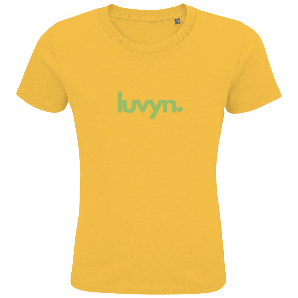 Kids Premium Bio T-Shirt LUVYN LIME