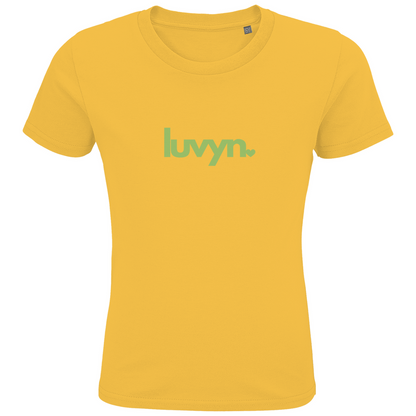 Kids Premium Bio T-Shirt LUVYN LIME