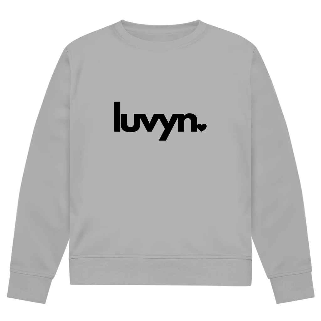 Herren Premium Bio Sweatshirt LUVYN BLACK