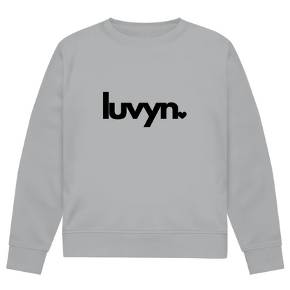 Herren Premium Bio Sweatshirt LUVYN BLACK