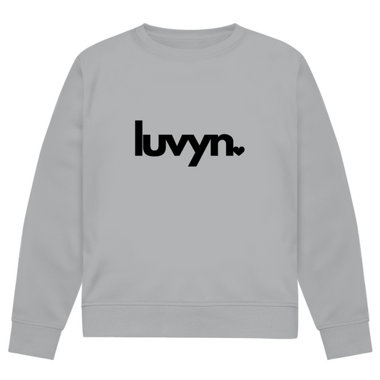 Herren Premium Bio Sweatshirt LUVYN BLACK