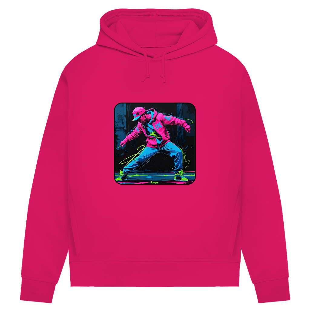Damen Premium Bio Hoodie Neon Vibe´s