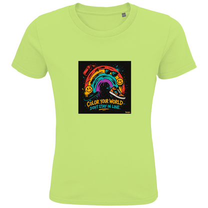 Kids Premium Bio T-Shirt Color Your World
