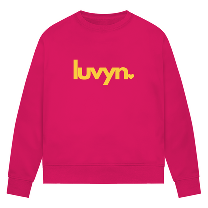 Damen Premium Bio Sweatshirt LUVYN DAISY