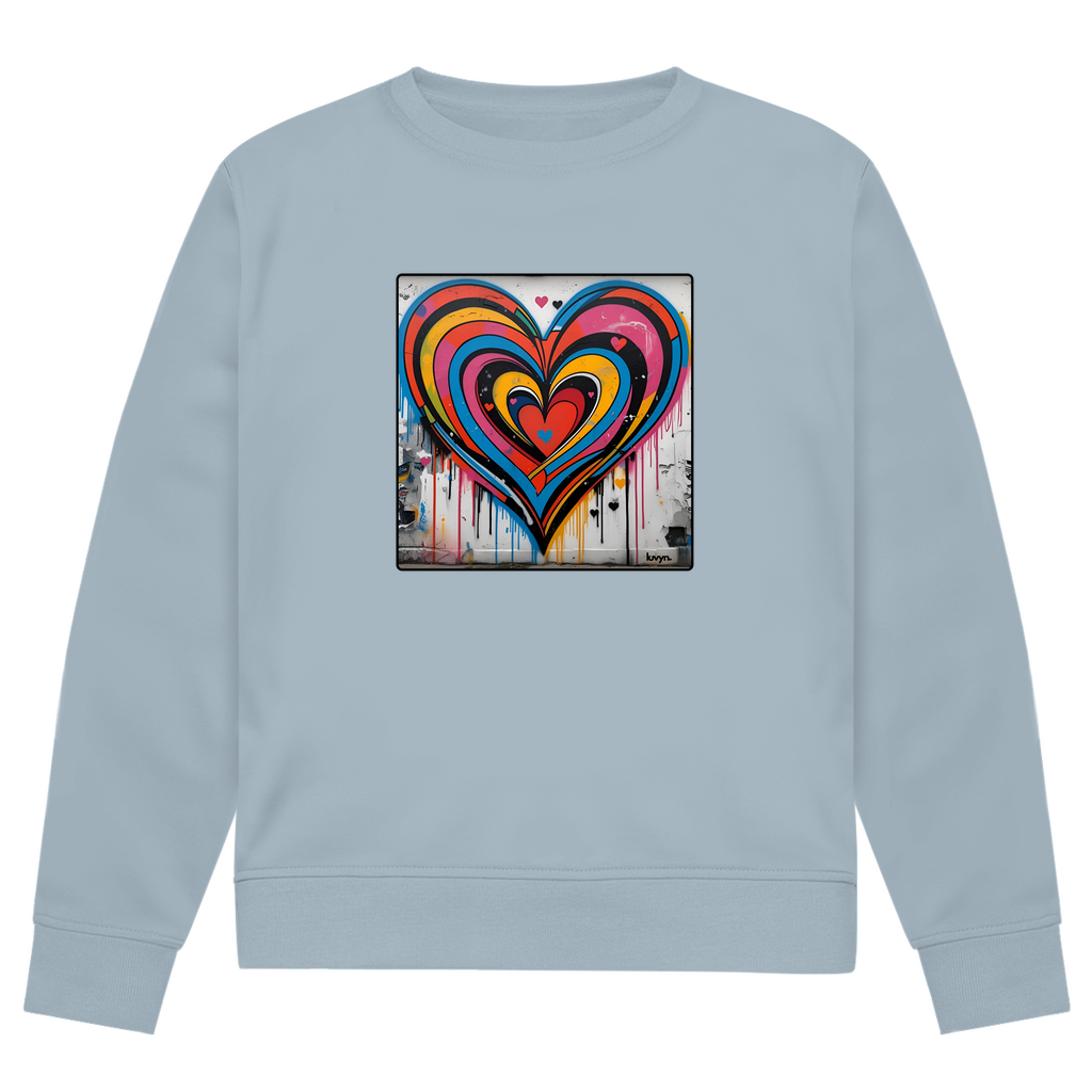 Herren Premium Bio Sweatshirt Heartcore