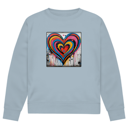 Herren Premium Bio Sweatshirt Heartcore