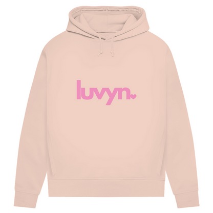 Damen Premium Bio Hoodie LUVYN PINK