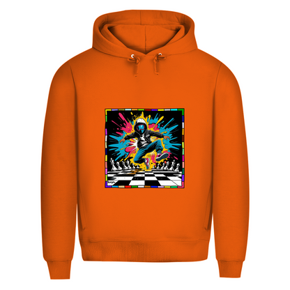 Herren Premium Bio Hoodie Chess Splash