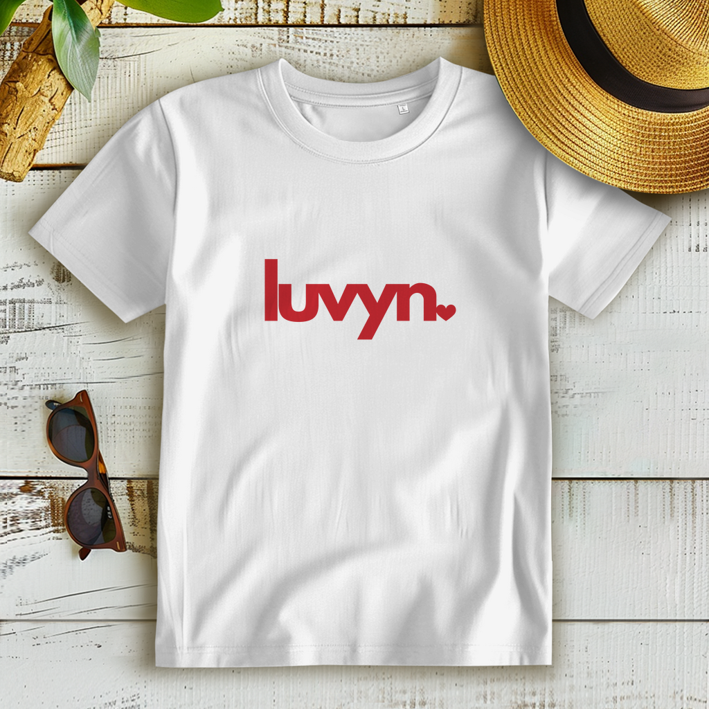 Damen Premium Bio T-Shirt LUVYN RED