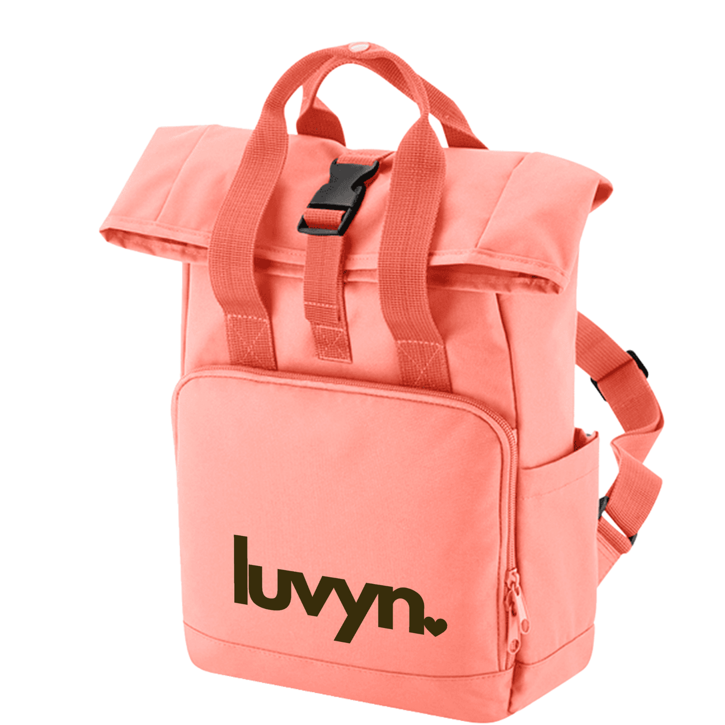 Rucksack mit Seitentasche LUVYN BLACK