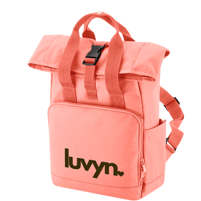 Rucksack mit Seitentasche LUVYN BLACK