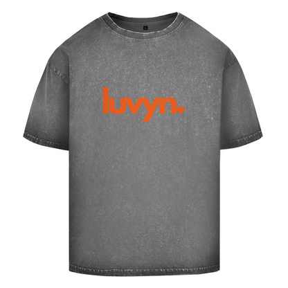 Oversize Washed T-Shirt LUVYN ORANGE