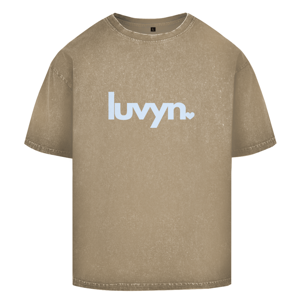 Oversize Washed T-Shirt LUVYN BLUE