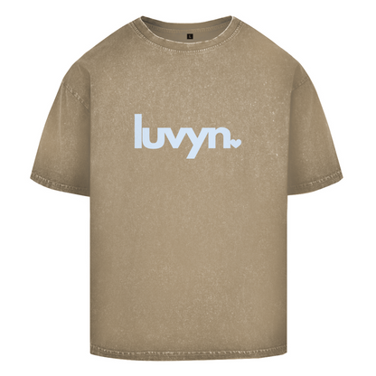 Oversize Washed T-Shirt LUVYN BLUE
