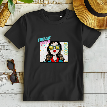 Damen Premium Bio T-Shirt Feelin´Cute