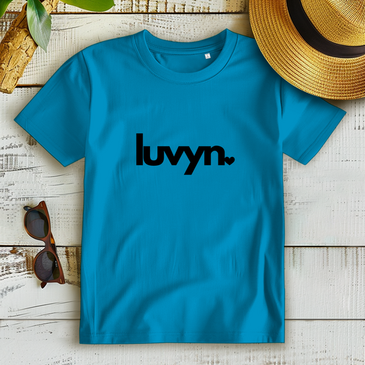 Damen Premium Bio T-Shirt LUVYN BLACK