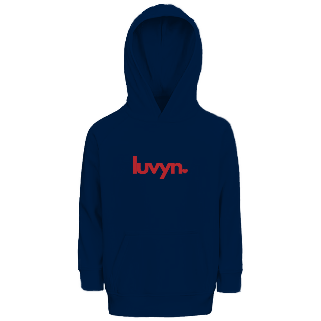 Kinder Premium Bio Hoodie LUVYN RED