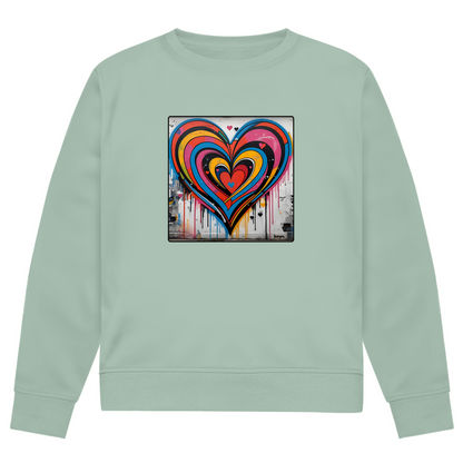 Herren Premium Bio Sweatshirt Heartcore