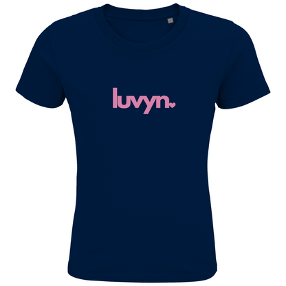 Kids Premium Bio T-Shirt LUVYN PINK