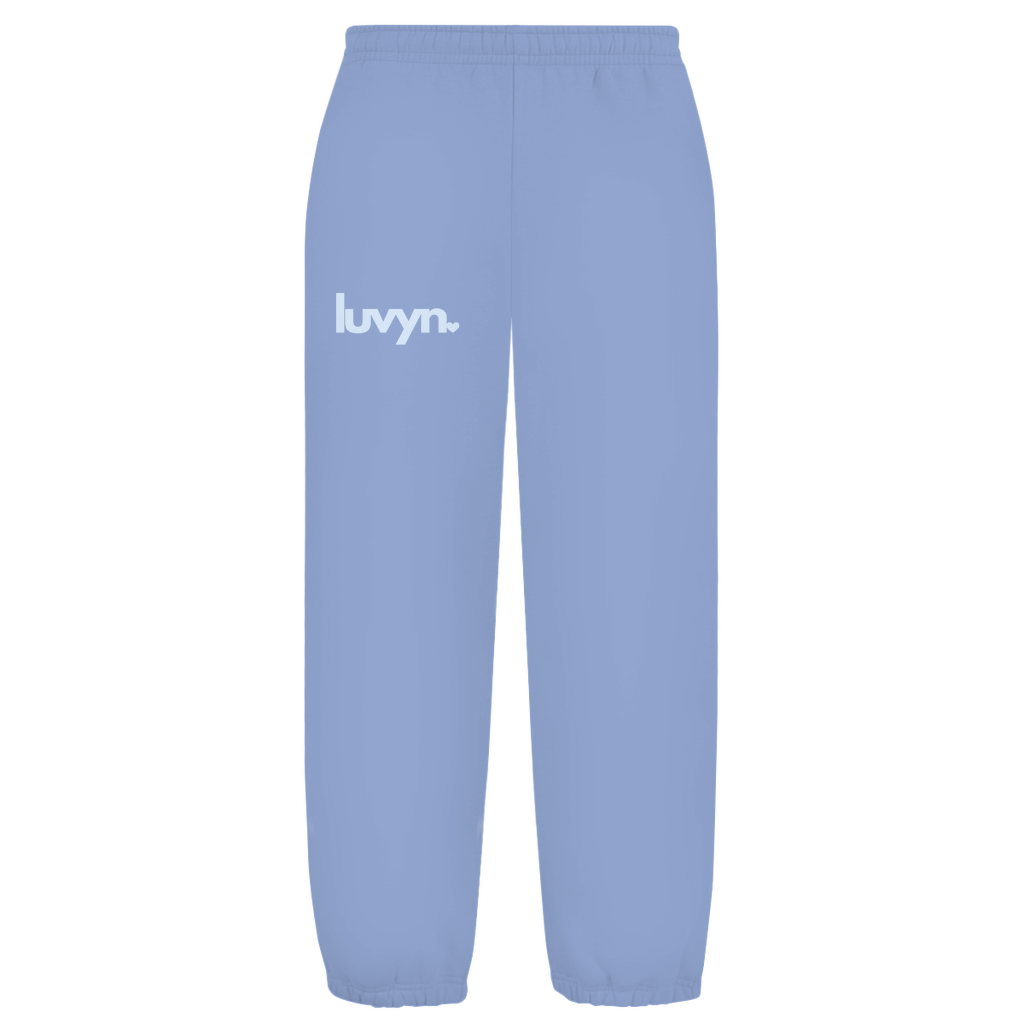 Oversize Fluffy Sweatpants LUVYN BLUE